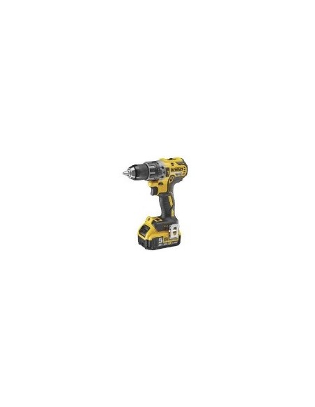 Taladro Atornillador sin escobillas 18V + Baterías 5Ah + Maletín + Cargador DeWALT