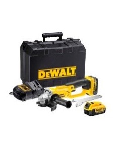 MiniAmoladora XR 18V  125mm con 2 DeWALT 2