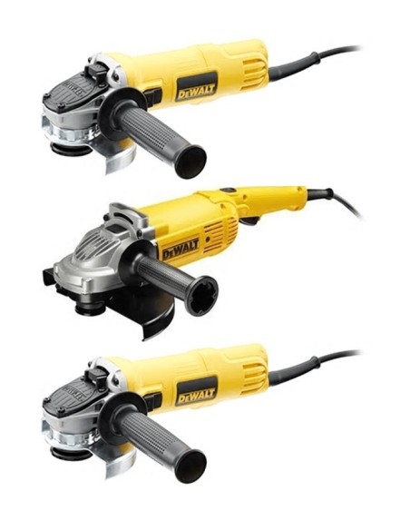 KIT Amoladoras 230mm 2.200W + Miniamoladoras 115mm 800W DeWALT