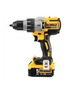 Taladro Percutor sin escobillas XR 18V + Baterías 5Ah DeWALT
