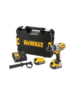 Taladro Percutor sin escobillas XR 18V + Batería 5Ah DeWALT
