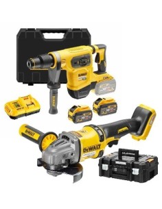 KIT XR FLEXVOLT Martillo SDSMax + Amoladora 54V+ 2Baterías DeWALT