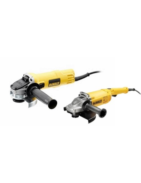 KIT Amoladoras 230mm 2.000W + Mini Amoladora 115mm 800W DeWALT