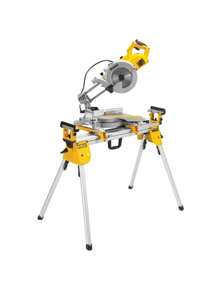 KIT XR FLEXVOLT  Ingletadora telescópica 1600w + Banco de trabajo DeWALT