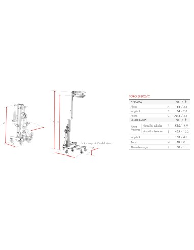 Elevador Frontal 220 kg