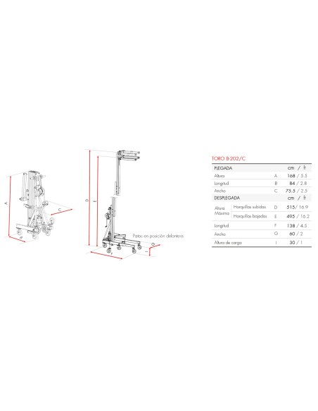 Elevador Frontal 220 kg