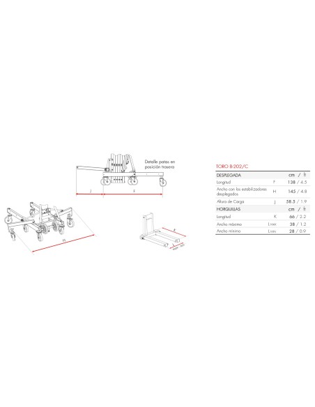 Elevador Frontal 200 kg