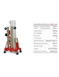 Elevador Frontal 300 kg 2