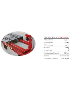 Elevador Frontal 200 kg 2