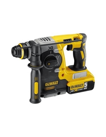 Martillo Electroneumático sin escobillas 18V SDSPlus + Maletín + Baterías + Cargador DeWALT