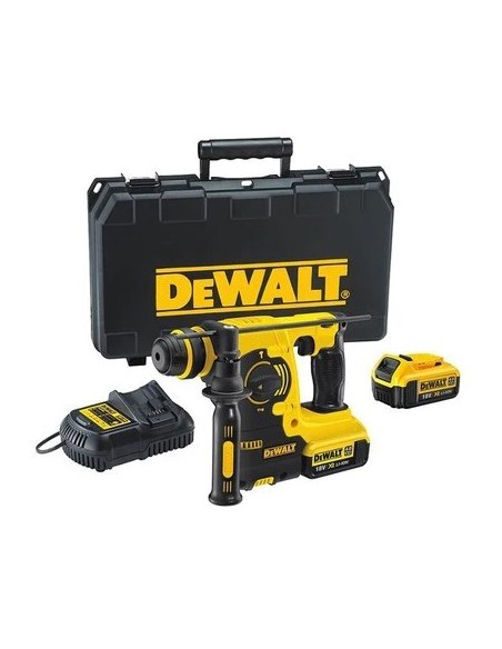 Martillo Electroneumático 18V 2,1J + Baterías 4ah + Maletín DeWALT