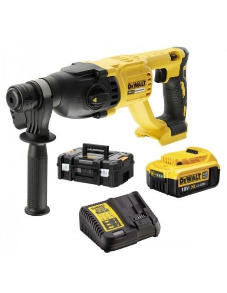 Martillo Electroneumático sin escobillas XR 18V + Batería 4Ah + Maletín DeWALT