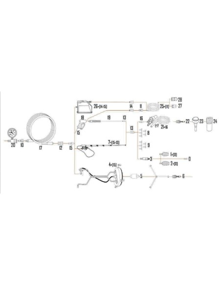 Conector Coupler X 3/8" F