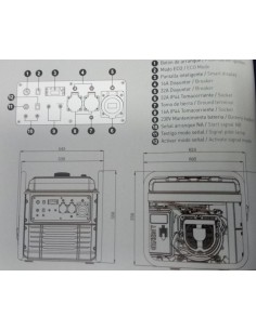 Generador Creta ATS 8000W 459CC - Genergy 2