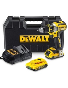 Taladro Atornillador sin escobillas 18V + Baterías 2Ah+...