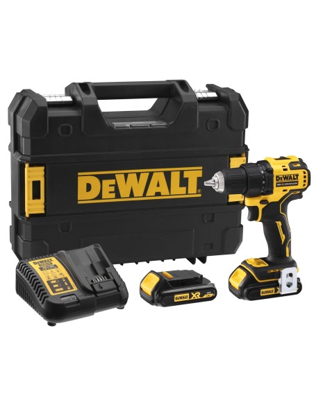 Taladro Atornillador sin escobillas 18V con 2 DeWALT
