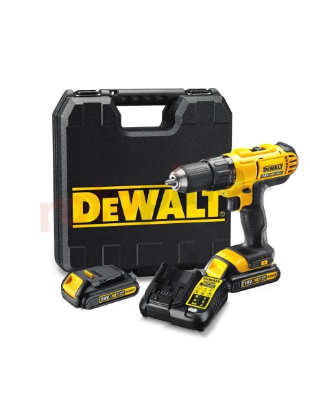 Taladro Atornillador  XR 18V 13mm 42Nm DeWALT