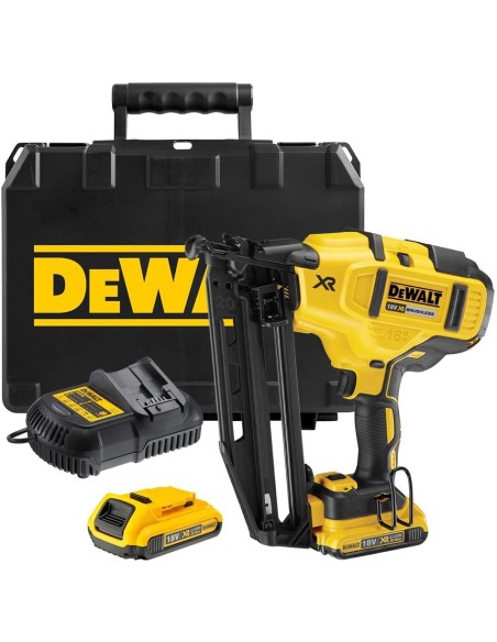 Clavadora de Acabado sin escobillas XR 18V DeWALT