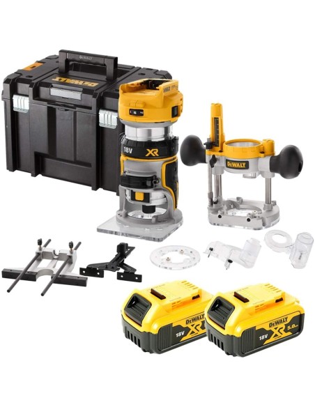 Fresadora Combo sin escobillas XR 18V LiIon DeWALT