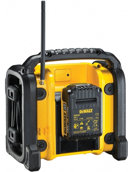 Radio compacta XR con cable o baterías DeWALT
