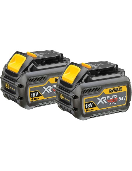 18/54V XR FLEXVOLT 6AH BATTERY X 2 DeWALT