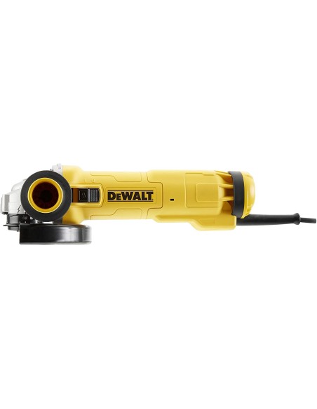 Miniamoladora 125mm  1.400W  con interruptor DeWALT