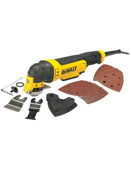 Multiherramienta Oscilante 300W  30 accesorios DeWALT