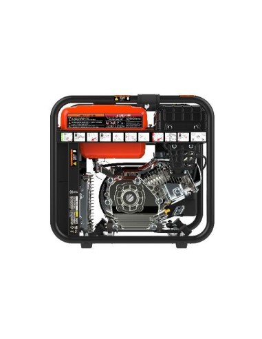 Generador Rodas 3800W 230V 224CC - Genergy