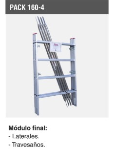 Módulo final para andamio rápido 160 (Pack-160-4) 2