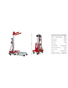 Elevador Frontal 240 kg Toro B-201/C