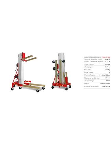 Elevador de Carga Toro 280 kg C-306