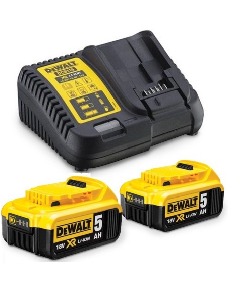 Kit 2 Baterías carril XR 18V LiIon DeWALT