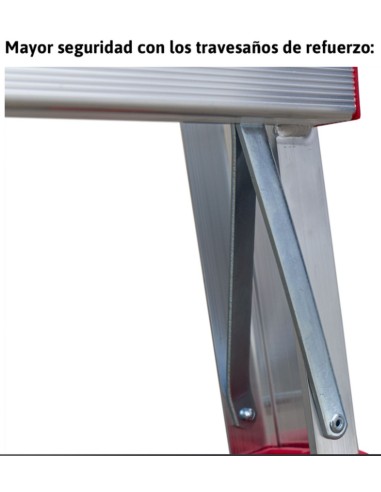 Escalera telescópica de aluminio multiusos súper profesional TELEST5