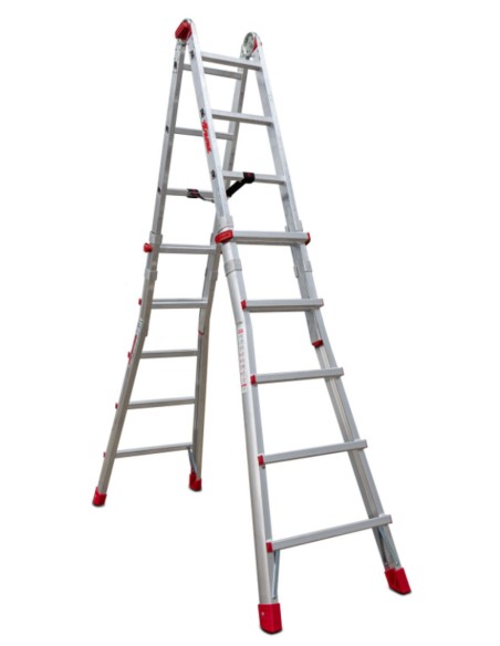 Escalera telescópica de aluminio multiusos súper profesional TELEST6