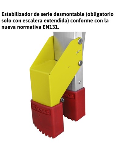 Escalera telescópica de aluminio multiusos súper profesional TELEST6