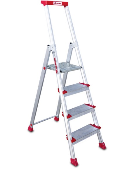 Escalera de tijera con peldaños cómodos EN944