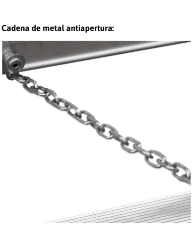 Escalera de tijera de doble subida NDS05  5+5 Peldaños