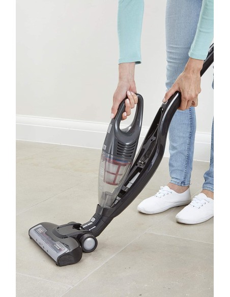 Aspirador de escoba 2en1. Potencia 21,6V 2Ah Black+Decker