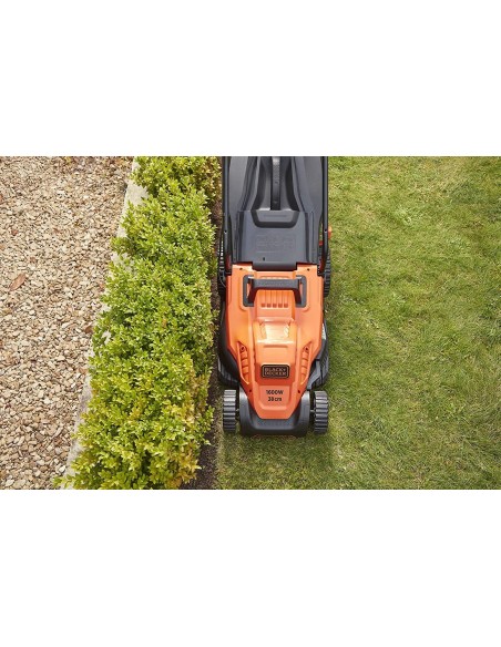 Cortacésped 1.600W 38cm con empuñadura engomada Black+Decker