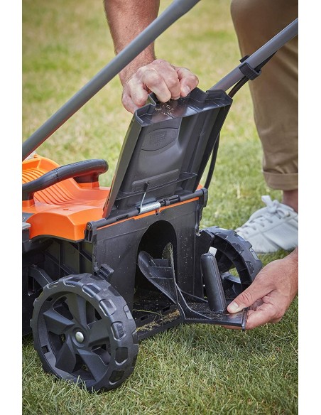 Cortacésped con una batería de 36V 2,5Ah Black+Decker