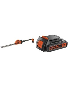 Cortasetos telescópico con una batería de 18V Black+Decker