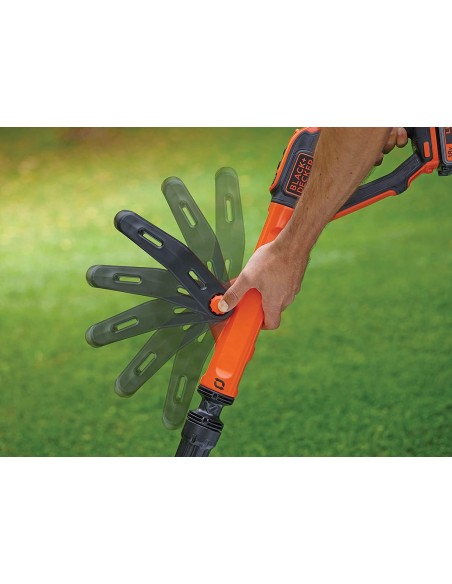 Cortabordes AFS con una batería de 18V Black+Decker