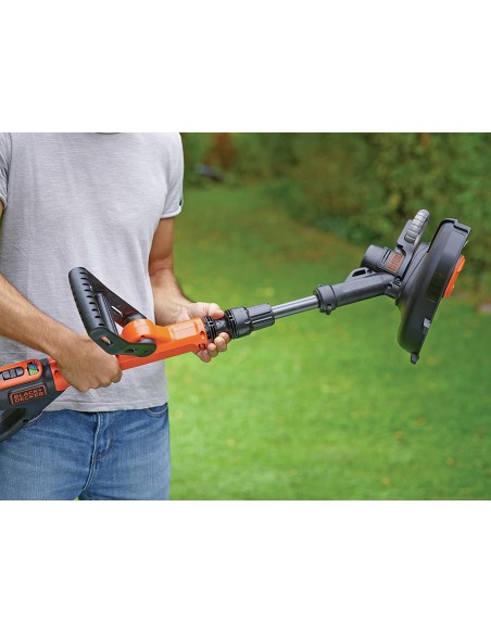 Cortabordes POWERCOMMAND Easy Feed con una batería Black+Decker