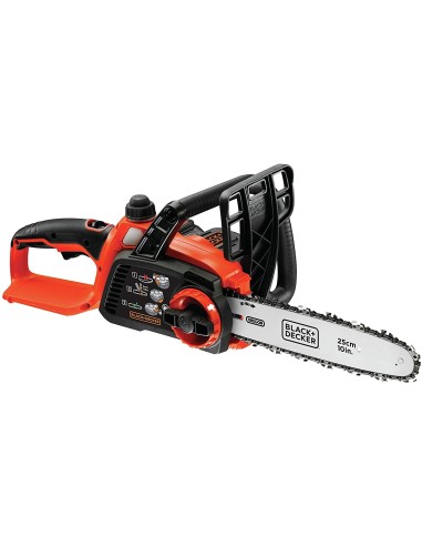 Motosierra con una batería de 18V 2Ah Black+Decker