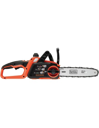 Motosierra con una batería de 18V 2Ah Black+Decker