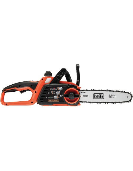 Motosierra con una batería de 18V 2Ah Black+Decker