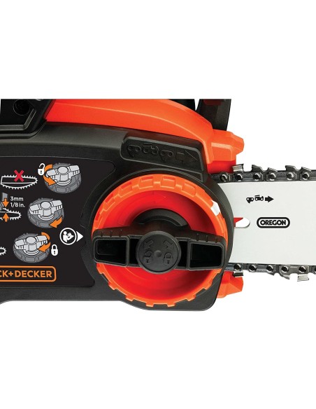 MotoSierra con una batería de 36V 2Ah Black+Decker