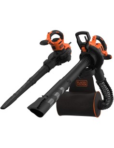 Aspirador, soplador y triturador mochila 3.000W Black+Decker