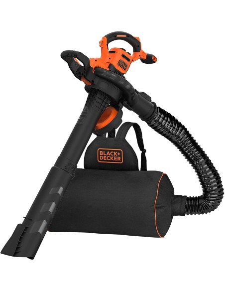 Aspiradorsopladortriturador mochila 3.000W Black+Decker
