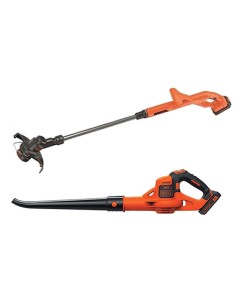 Cortabordes con una batería de 18V 1,5Ah Black+Decker